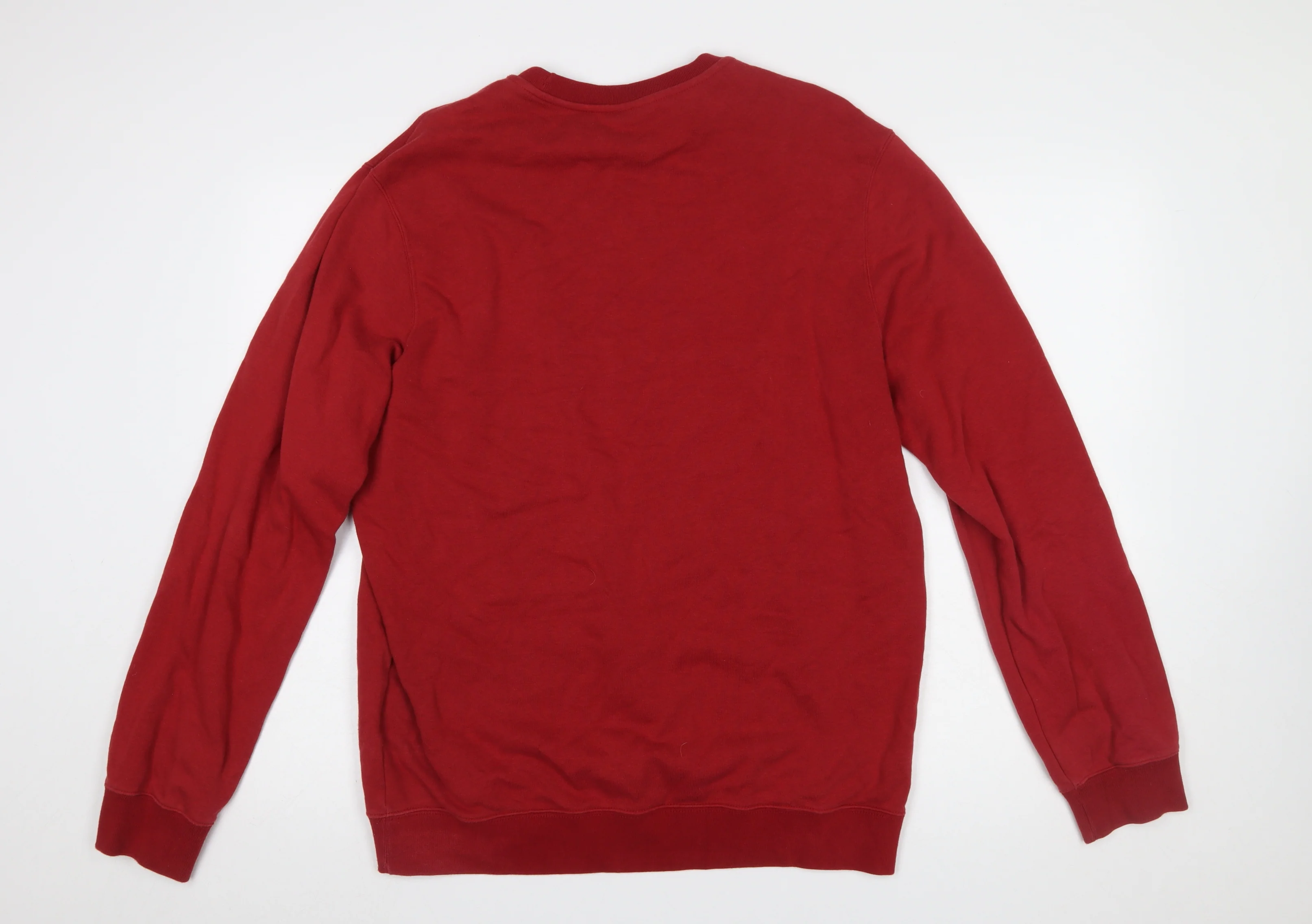 Champion Men's Red XL Crew Neck Pullover Sweatshirt - Image 3
