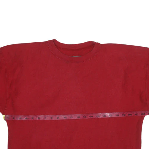 Champion Men's Red XL Pullover Reverse Weave Sweatshirt - Image 2