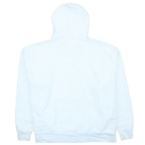 Champion Mens White 2XL Pullover Fleece Hoodie Sweatshirt - Image 4