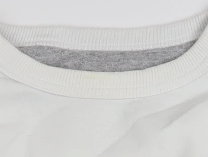Champion Men's White Crew Neck Pullover Sweatshirt M Regular Fit - Image 6