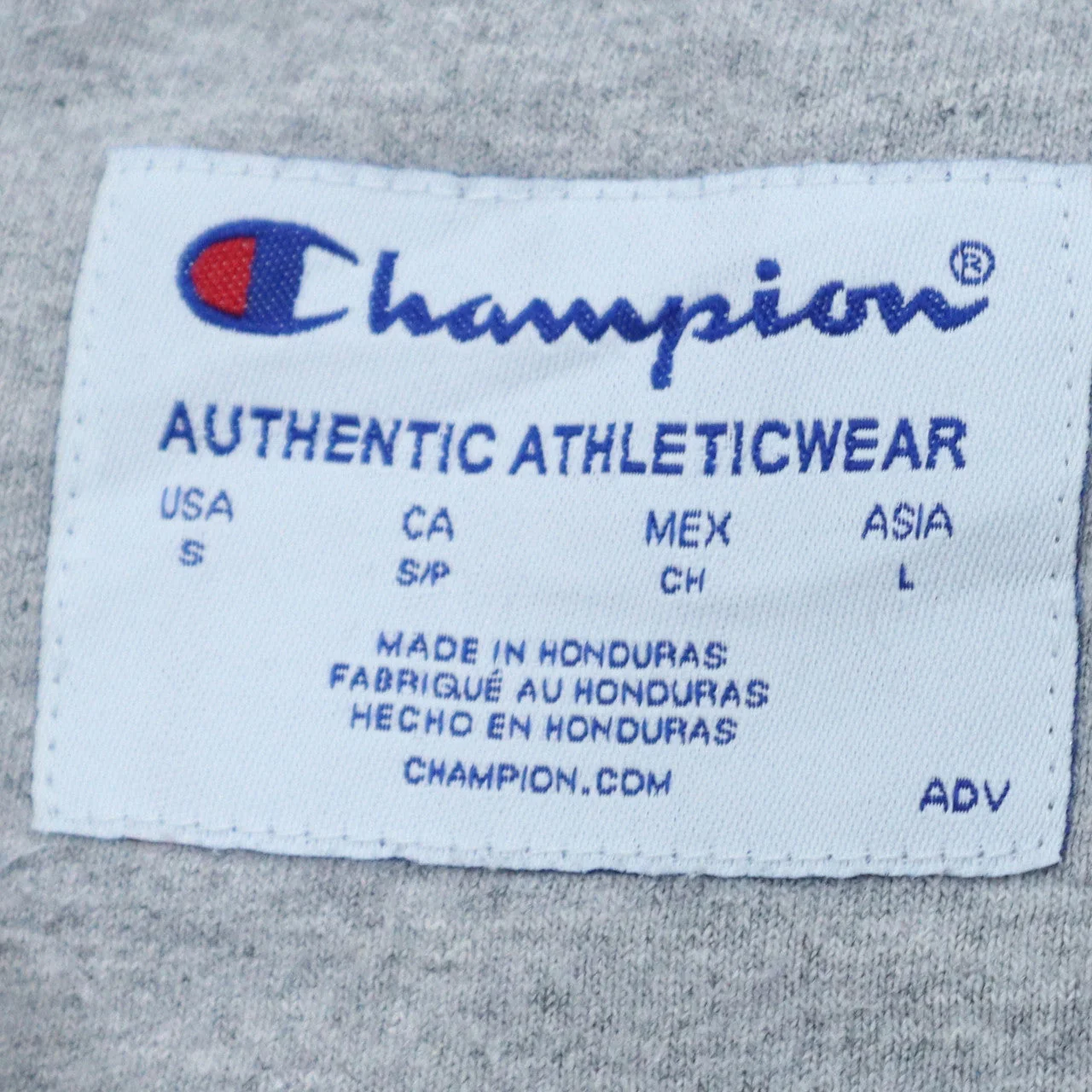 Champion Mens White Graphic Logo Pullover Sweatshirt Size S - Image 5