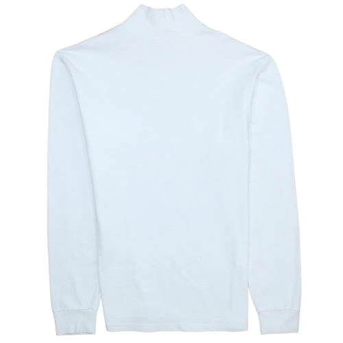 Champion Men's White Medium High Neck Pullover Sweatshirt - Image 4