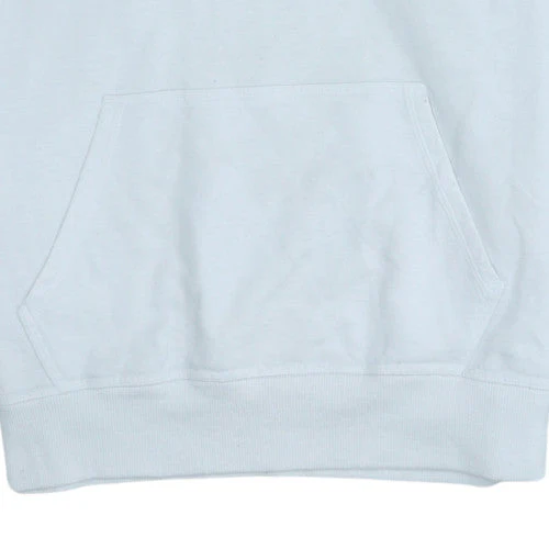 Champion Men's White Pullover Hoodie L Logo Graphic Sportswear - Image 8