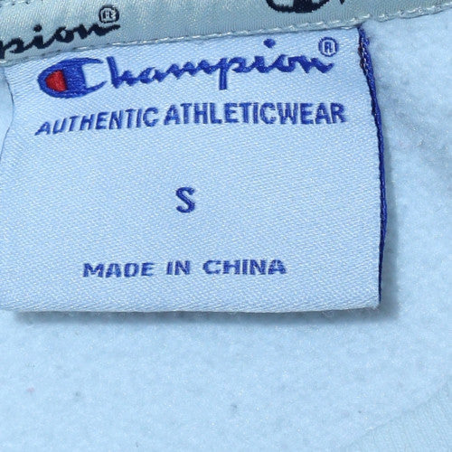 Champion Men's White Small Crew Neck Pullover Sweatshirt - Image 5