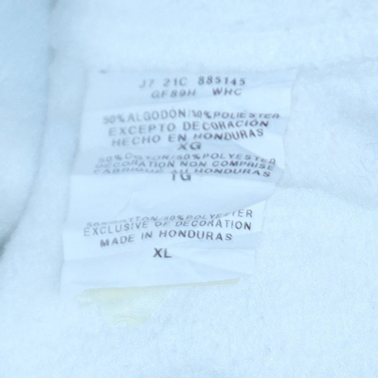 Champion Men's White XL Pullover Hoodie with Logo Print - Image 6
