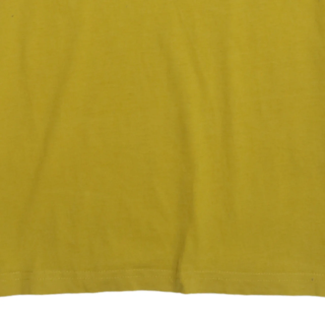 Champion Men's Yellow Small Crew Neck Cotton T-Shirt - Image 6