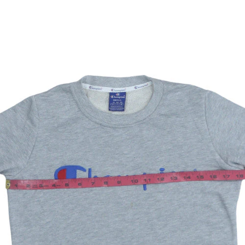 Champion Women Grey Small Long Sleeve T-Shirt Dress - Image 3