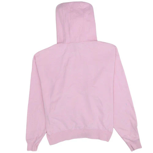 Champion Women Pink Small Pullover Hoodie Logo Graphic Cotton - Image 4