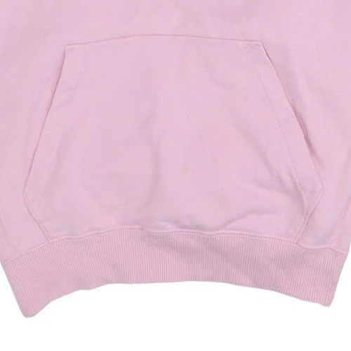 Champion Women Pink Small Pullover Hoodie Logo Graphic Cotton - Image 7