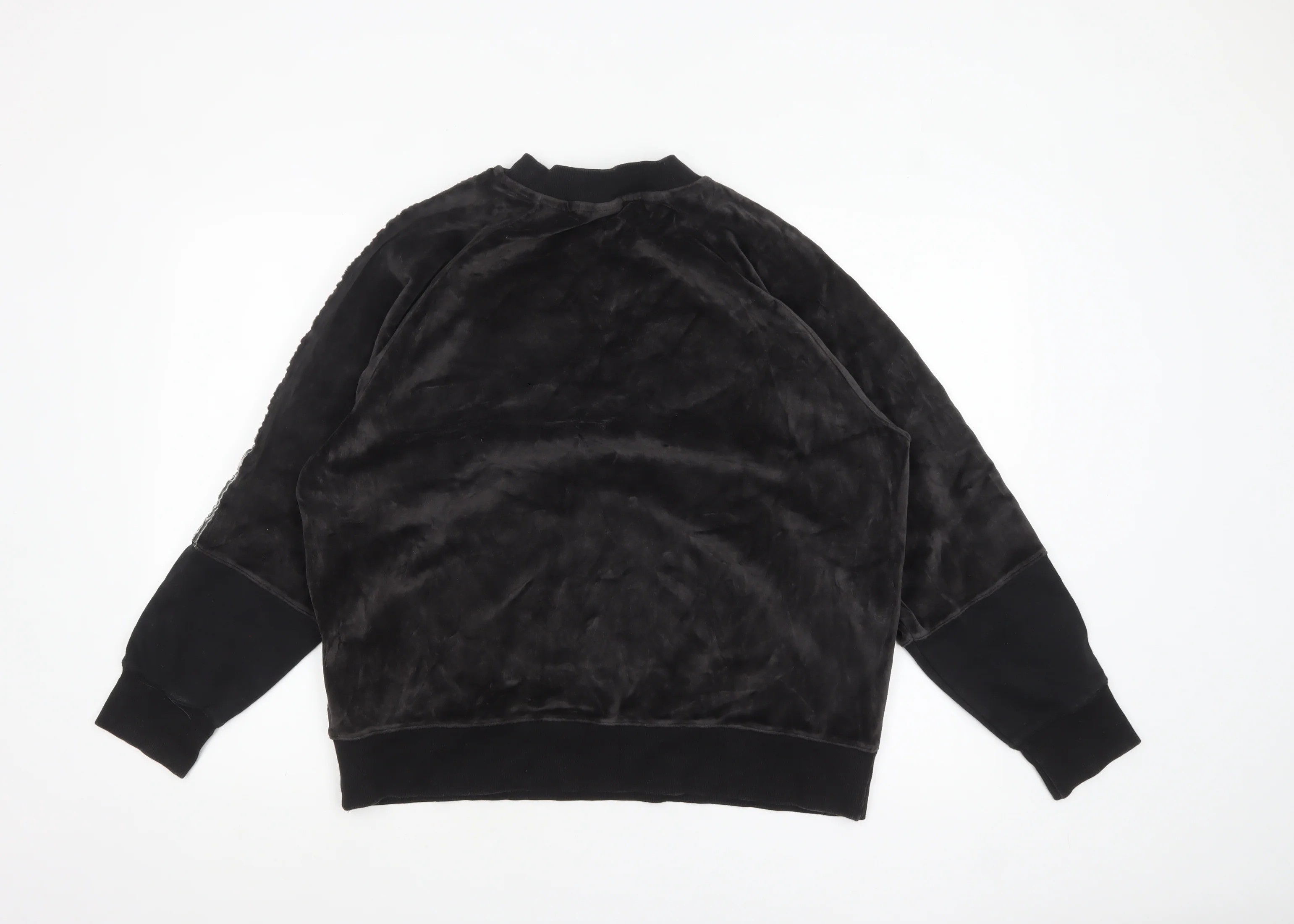 Champion Women’s Black XL Pullover Sweatshirt with Logo Tape Detail - Image 3