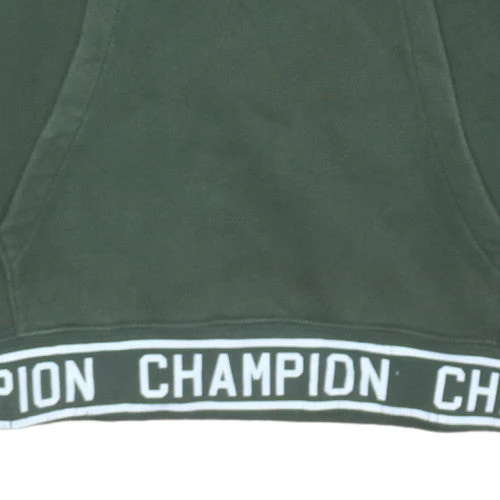 Champion Women’s Green Pullover Hoodie Medium Cotton Blend - Image 8