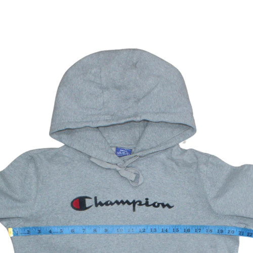 Champion Women’s Grey Pullover Hoodie Small Cotton Casual - Image 2