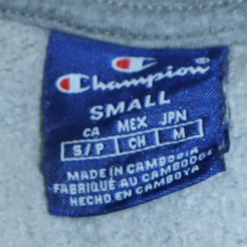Champion Women’s Grey Pullover Hoodie Small Cotton Casual - Image 5