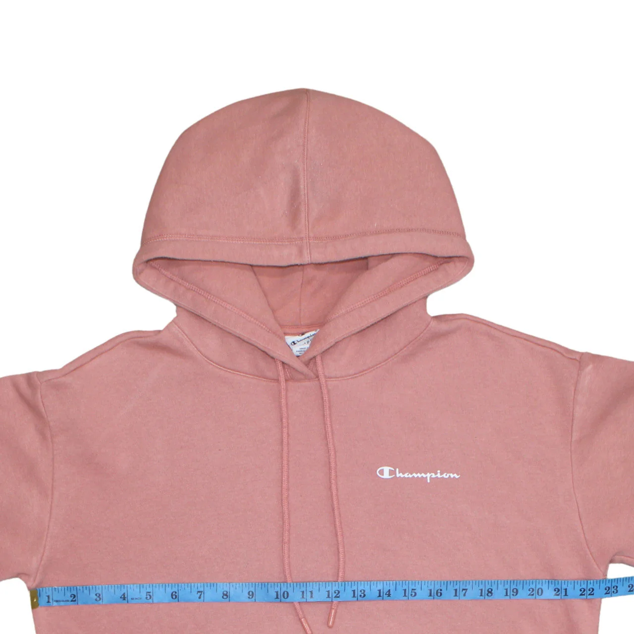 Champion Women’s Pink Pullover Hoodie Sweatshirt L Cotton Blend - Image 2