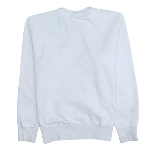 Champion Women’s White Cotton Pullover Sweatshirt Size L - Image 4