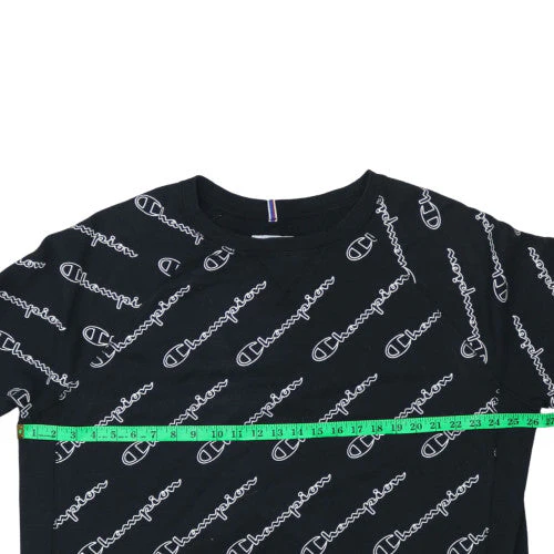 Champion Womens Black 2XL Pullover Logo Sweatshirt - Image 3