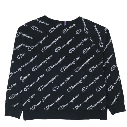 Champion Womens Black 2XL Pullover Logo Sweatshirt - Image 4
