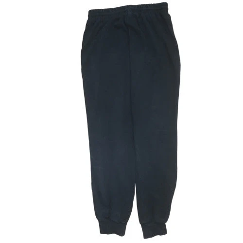 Champion Womens Black Jogger Sweatpants Size 14 Logo Stripe - Image 4