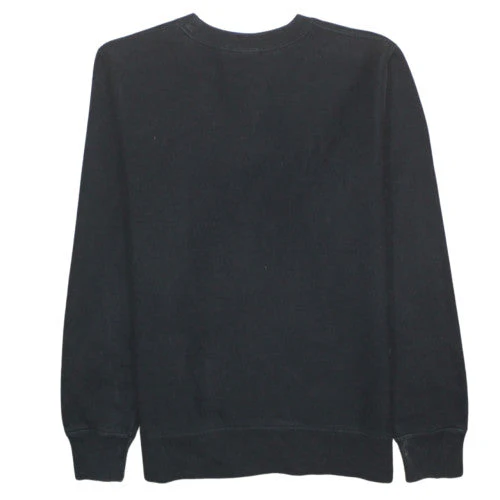 Champion Women's Black Small Pullover Sweatshirt with Logo Embroidery - Image 4