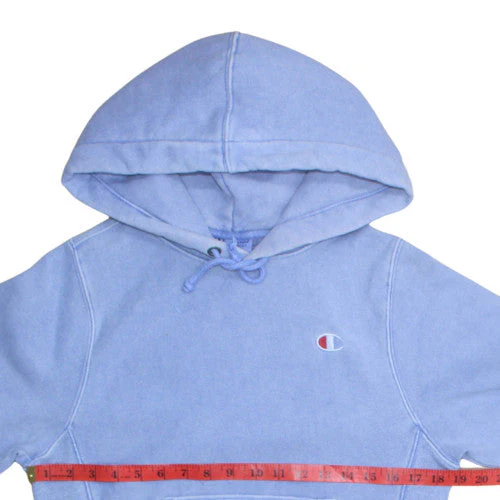 Champion Womens Blue XS Reverse Weave Pullover Hoodie - Image 2