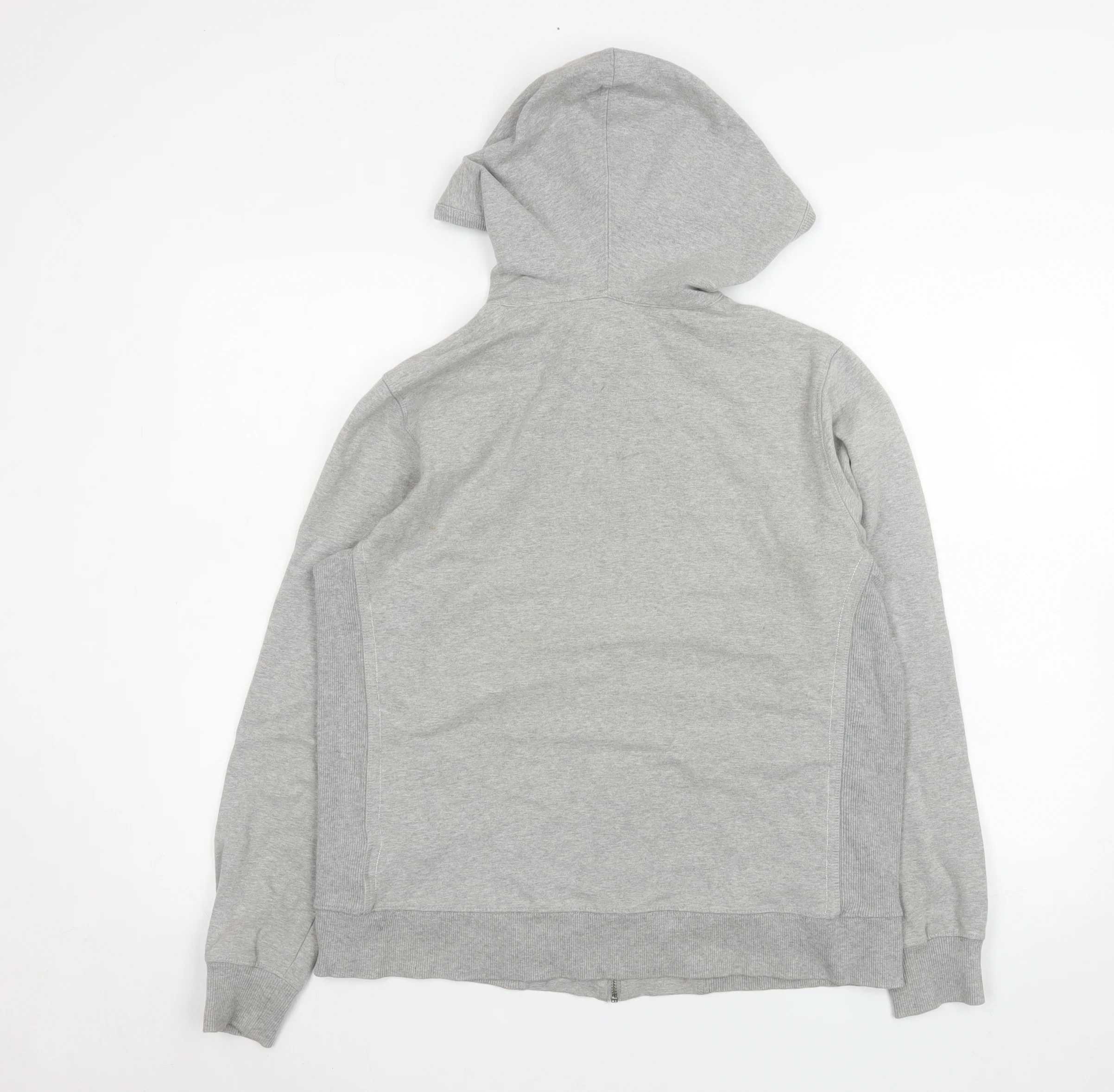 Champion Women's Grey Easy Fit Full Zip Hoodie Jacket L - Image 3