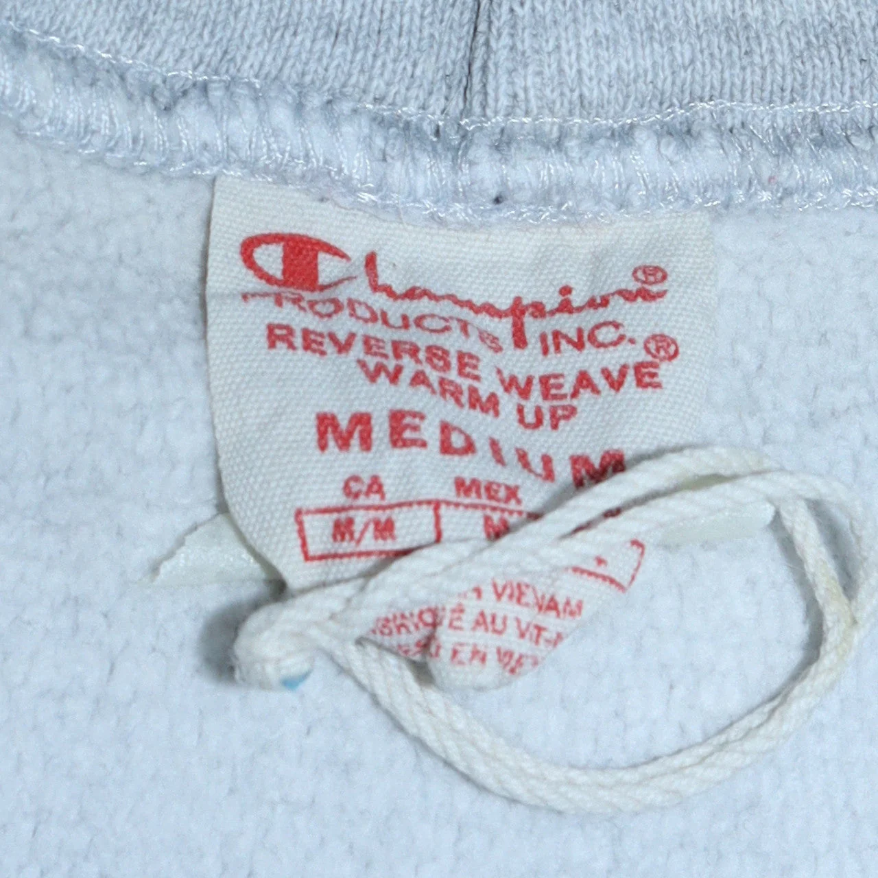 Champion Womens Grey Medium Reverse Weave Pullover Hoodie - Image 5