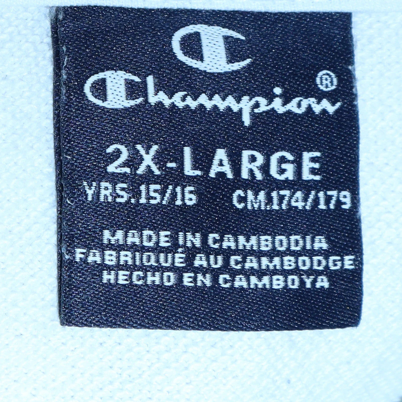 Champion Womens Grey Pullover Sweatshirt 2XL Cotton Blend Logo - Image 5