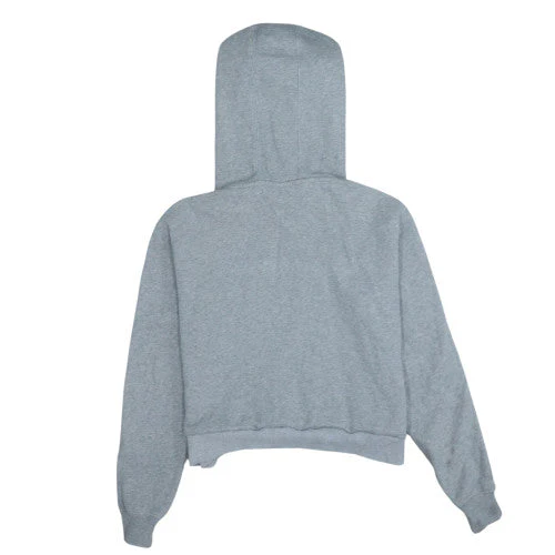 Champion Women's Grey XS Pullover Hoodie Sweatshirt Logo Cotton Blend - Image 4