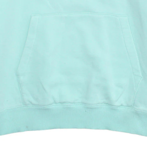 Champion Women's Mint Green Pullover Hoodie Small Cotton Logo Sleeve - Image 8