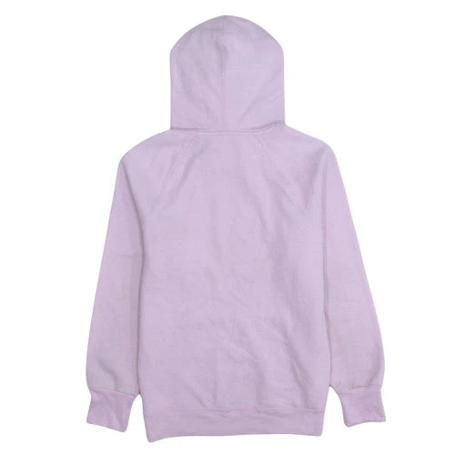 Champion Womens Pink Pullover Hoodie Small Logo Graphic Casual - Image 4