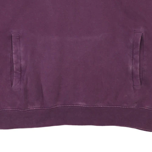 Champion Womens Purple Pullover Hoodie Size L Cotton Blend - Image 7