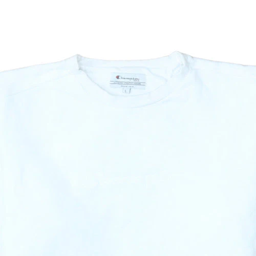 Champion Women's White Pullover Sweatshirt L Classic Fit - Image 8