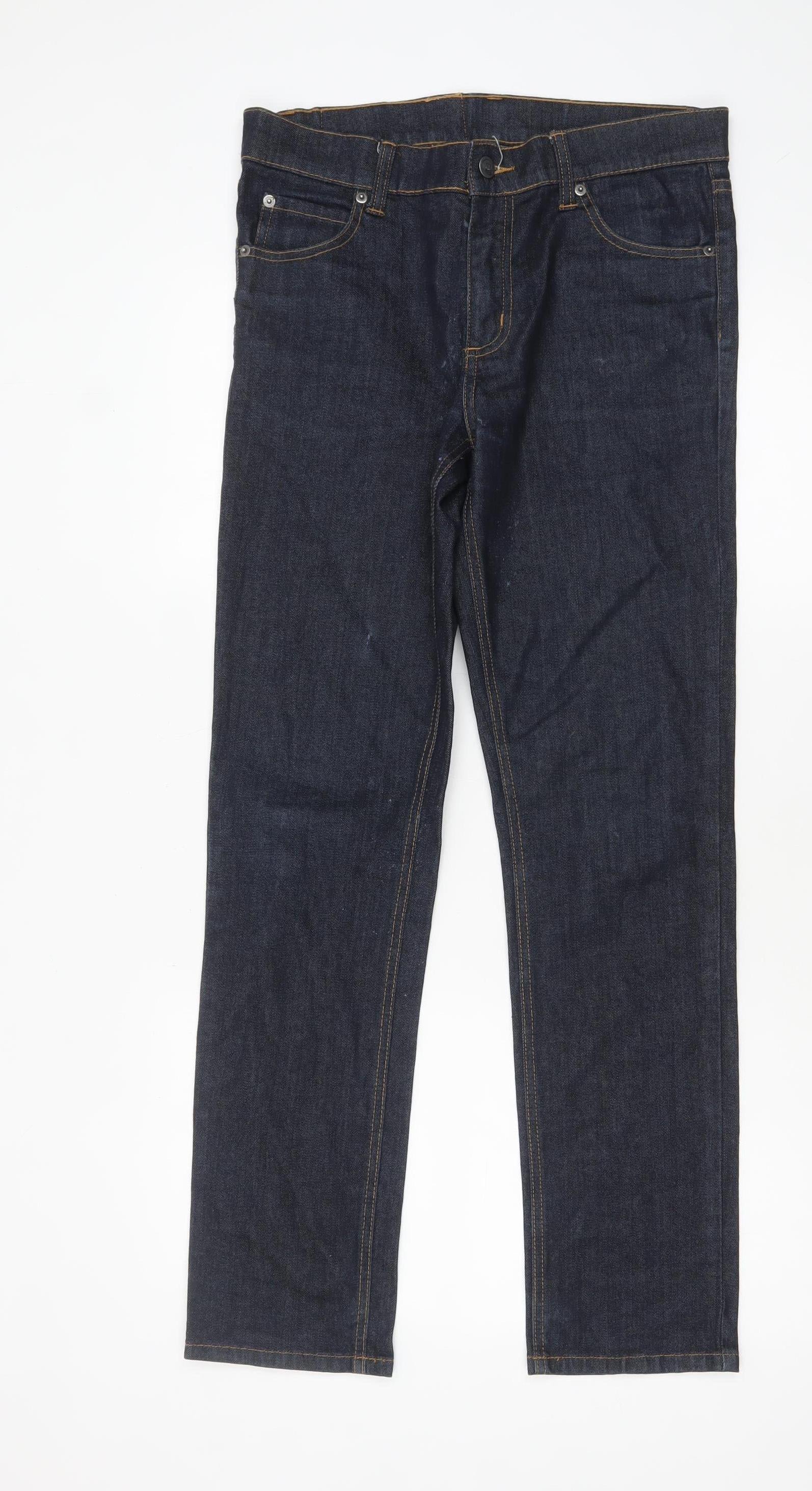 Cheap Monday Men's Blue Slim Straight Leg Jeans 31x32 Denim