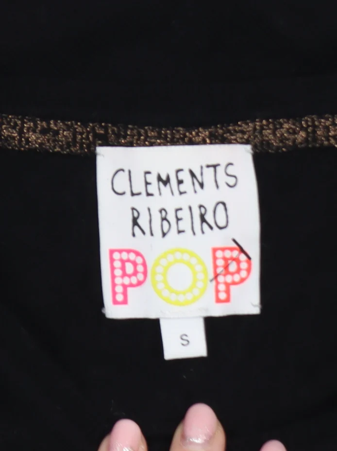 Clements Ribeiro Women’s Black S Party Jumper Long Sleeve Wool Blend - Image 5
