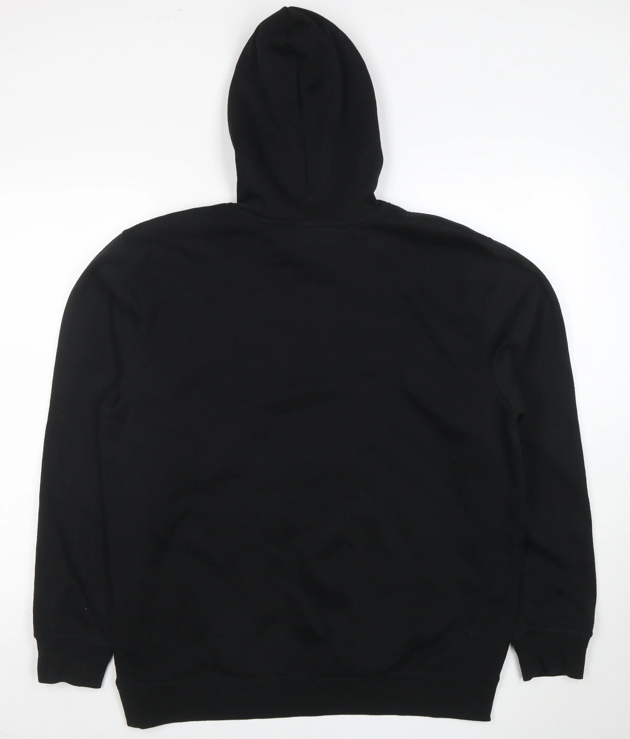 Clique Men’s Black Coca-Cola Graphic Pullover Hoodie Size L - Image 3