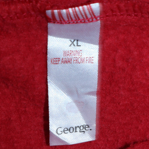 Coca-Cola Men’s Red Sweatshirt XL Christmas Graphic Crew Neck - Image 5