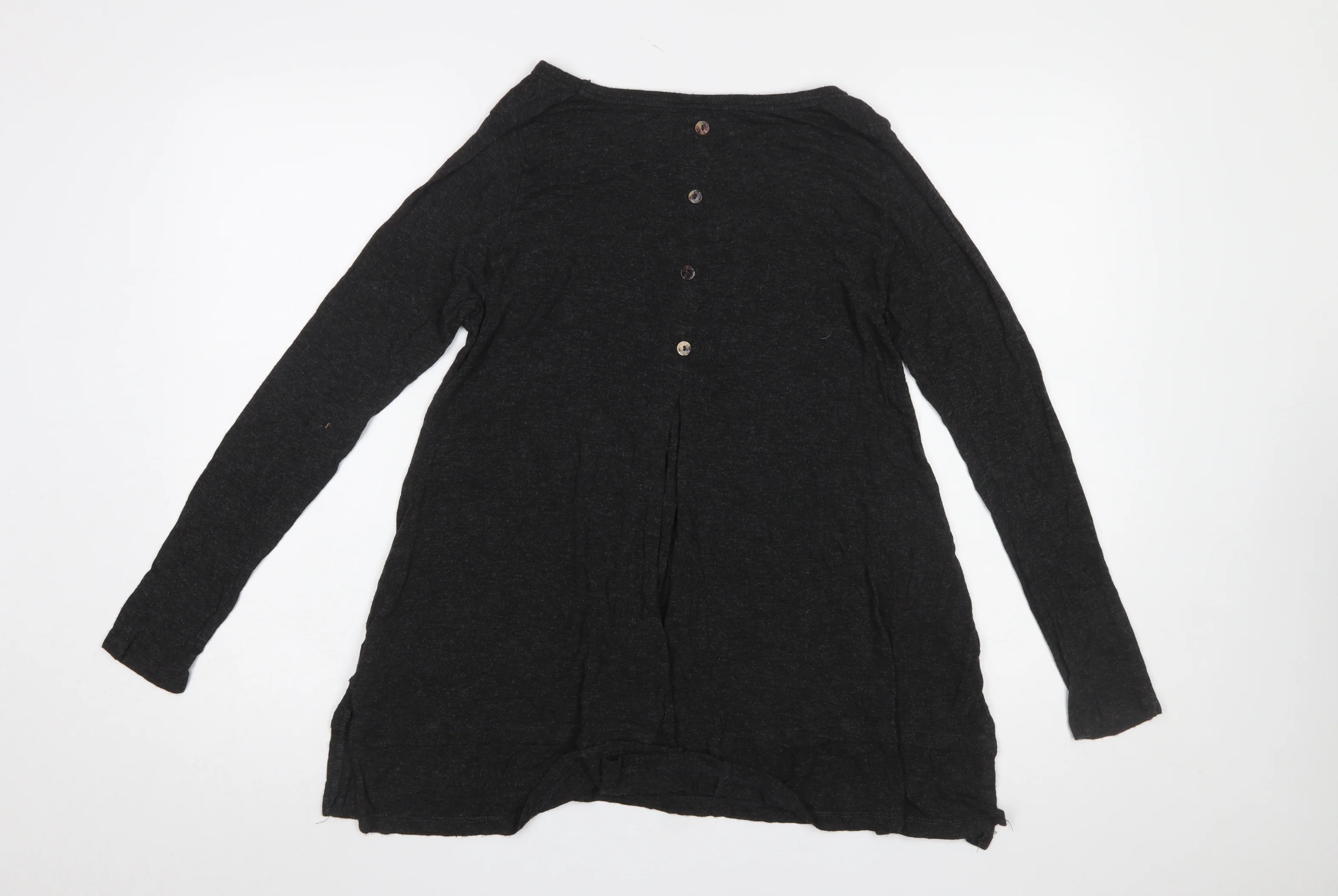 Coin 1804 Women's Black Long Sleeve Tunic Top Size M - Image 3