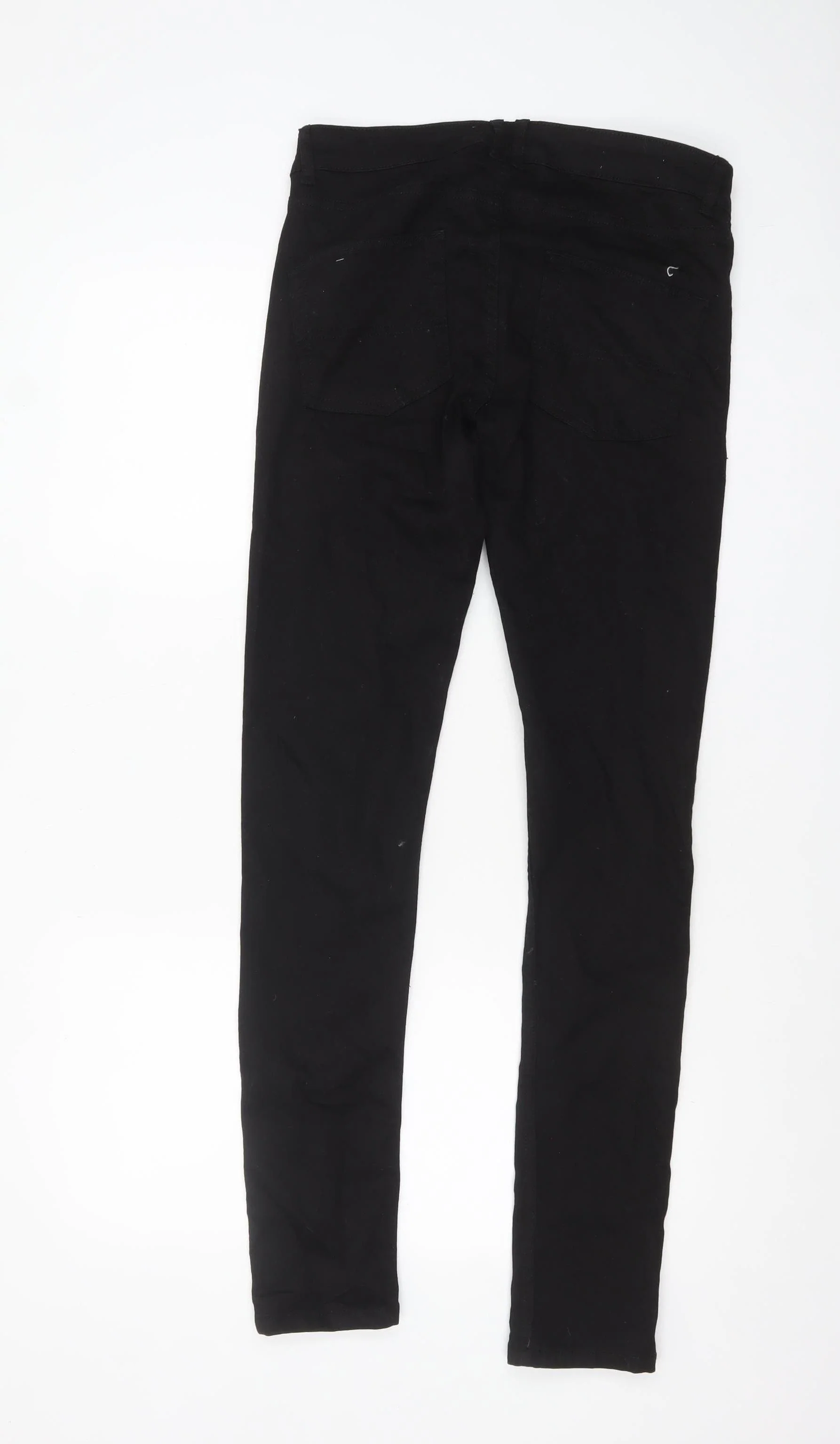Collusion Mens Black Skinny Jeans W32 L32 Cotton Blend - Image 3