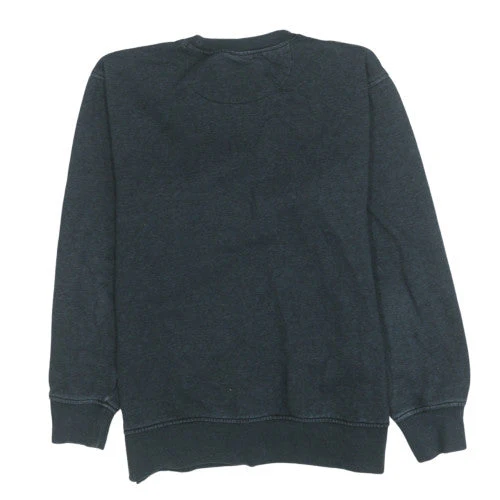 Columbia Men's Black Logo Crew Neck Fleece Sweatshirt M - Image 4