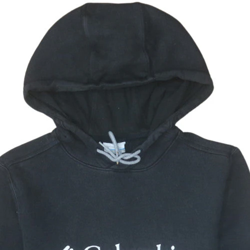 Columbia Men's Black Pullover Hoodie M Outdoor Fleece Sweatshirt - Image 8