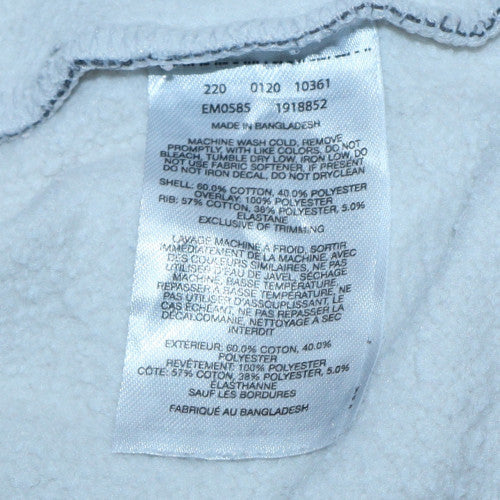 Columbia Men's White Crew Neck Logo Pullover Sweatshirt Size M - Image 6