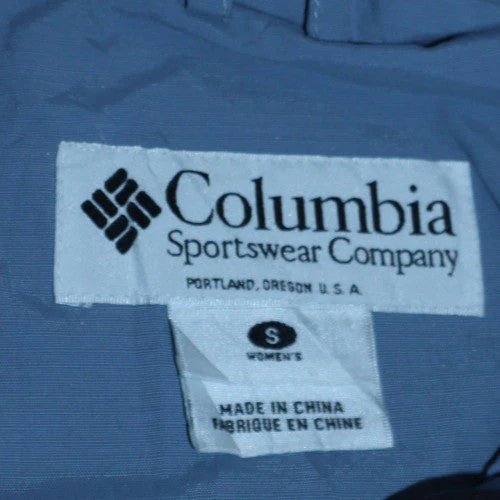 Columbia Women’s Blue Hooded Waterproof Ski Jacket Size S - Image 6