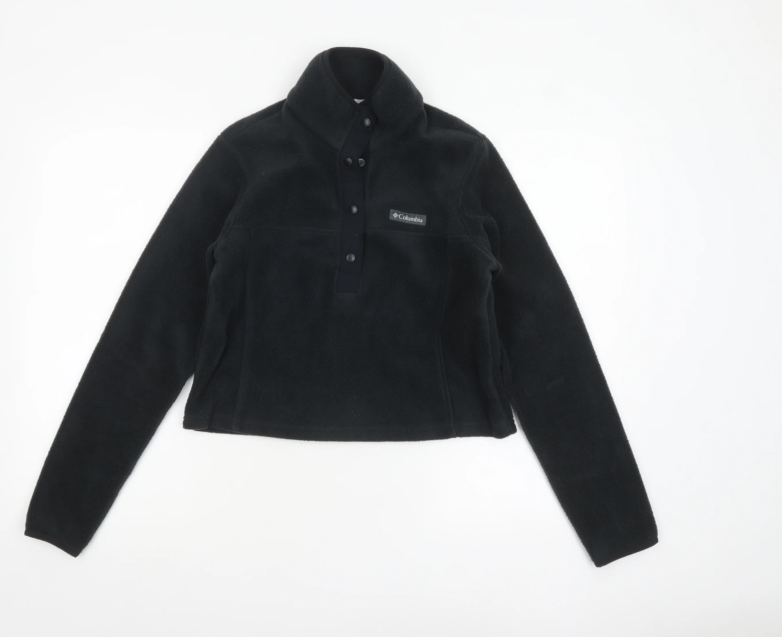Columbia Womens Black Fleece Pullover Sweatshirt XS