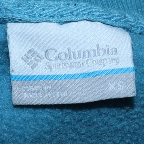 Columbia Womens Blue Crew Neck Pullover Sweatshirt XS - Image 5
