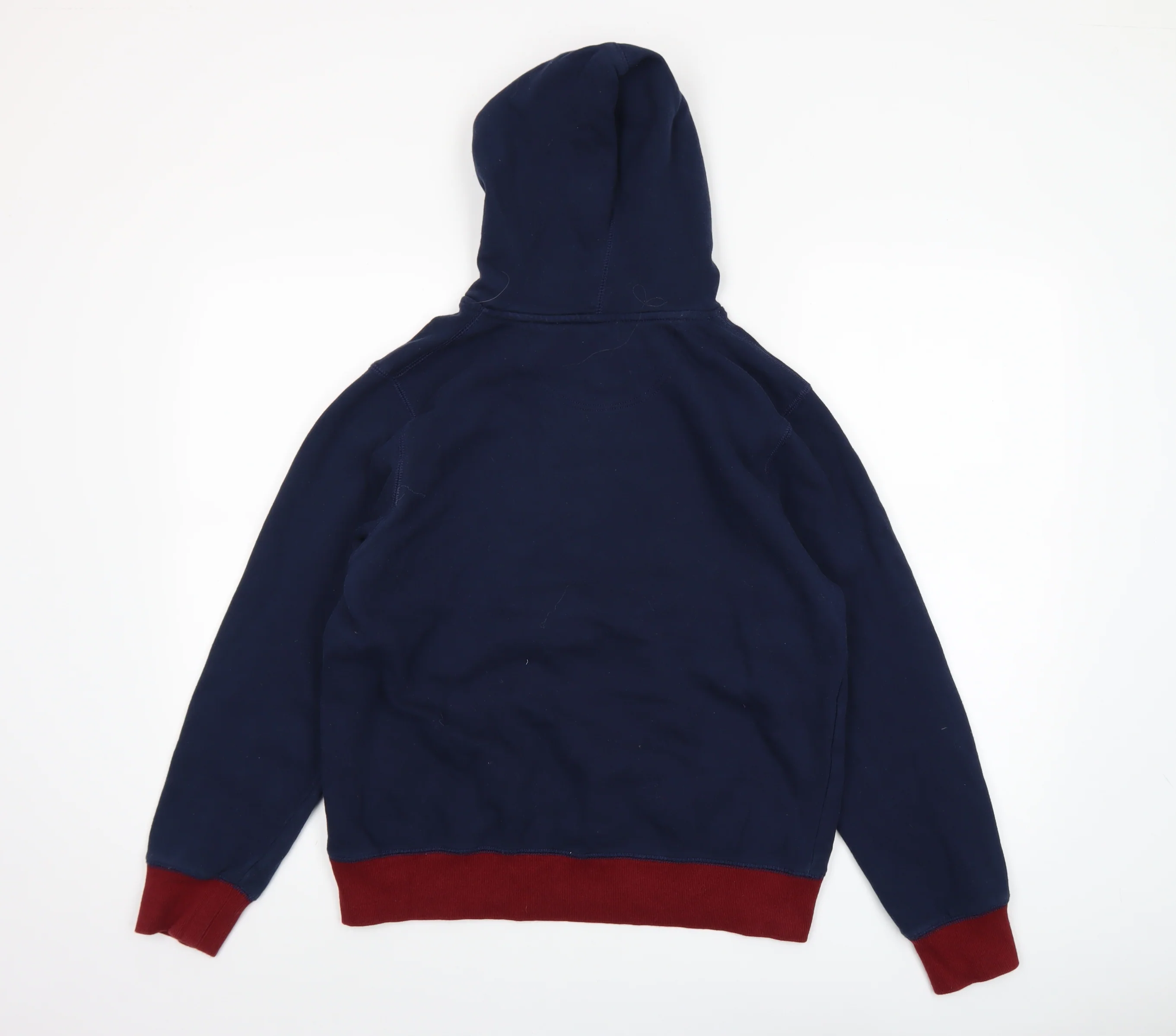 Converse All Star Boys Navy Pullover Hoodie XL 13-15 Years Cotton Blend - Image 3