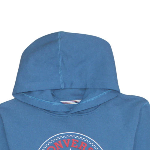 Converse Boys Blue Pullover Hoodie 12-13 Years Graphic All Star Cotton - Image 7