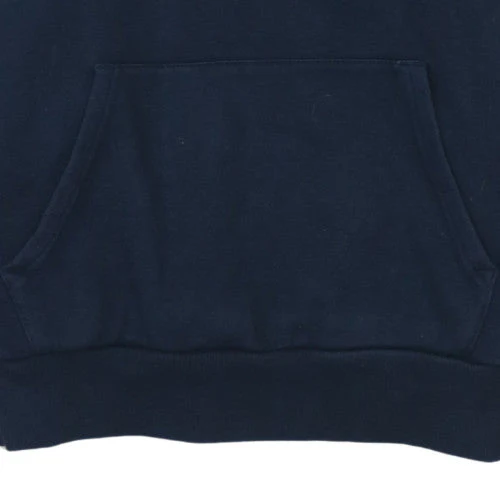 Converse Boys Navy Blue Hoodie XL 13-15 Years Pullover Logo Design - Image 7