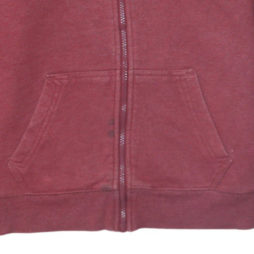 Converse Boys Red Full Zip Hoodie XL 13-15 Years Cotton Blend - Image 8