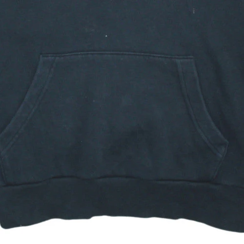 Converse Mens Black Pullover Hoodie XS Regular Fit Logo Fleece - Image 8