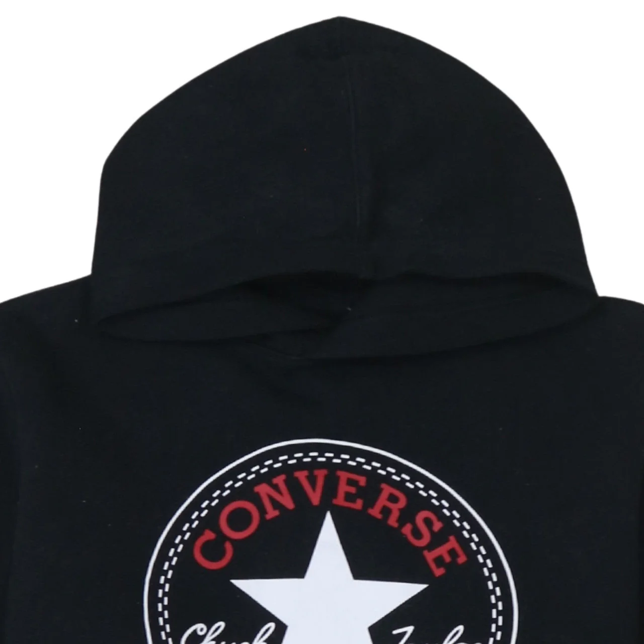 Converse Teens Black XL Pullover Hoodie with Logo - Image 7